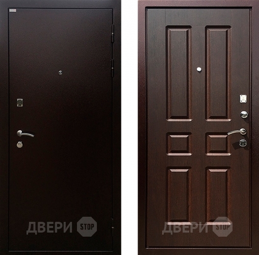 Входная металлическая Дверь Ратибор Комфорт Орех премиум