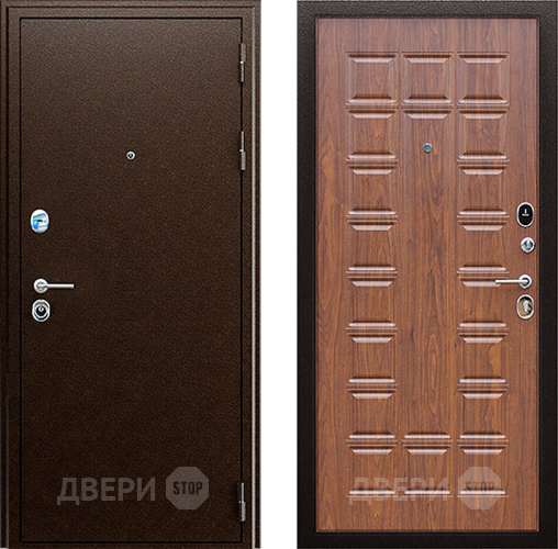 Входная металлическая Дверь АСД Спартак Орех темный
