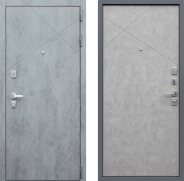 Дверь АСД Дуэт-Б Бетон Светлый 860х2050 мм