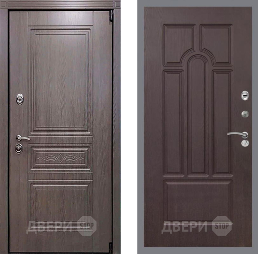 Входная металлическая Дверь Рекс (REX) Пренмиум-S FL-58 Венге