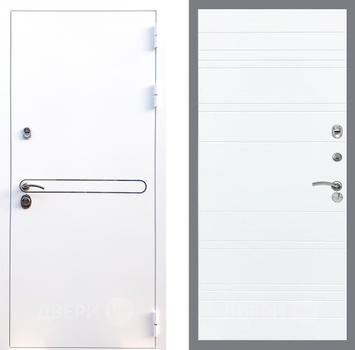 Дверь Стоп Лайн Вайт Лайн Силк Сноу