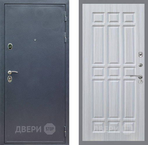 Входная металлическая Дверь Стоп СИЛЬВЕР ФЛ-33 Сандал белый