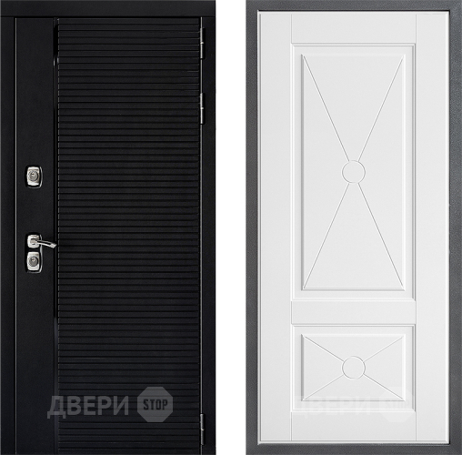 Входная металлическая Дверь Дверной континент ДК-1 ФЛ-617 Софт милк