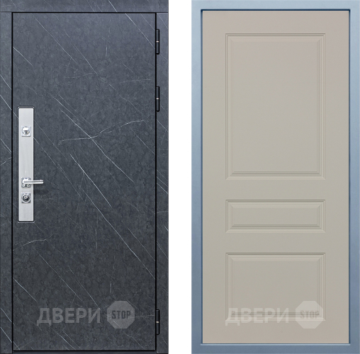 Входная металлическая Дверь Дива МХ-26 STR Д-13 Шампань