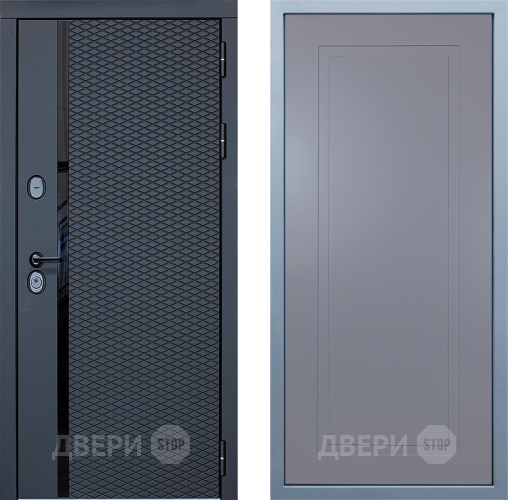 Входная металлическая Дверь Дива МХ-47 STR Н-10 Силк Маус
