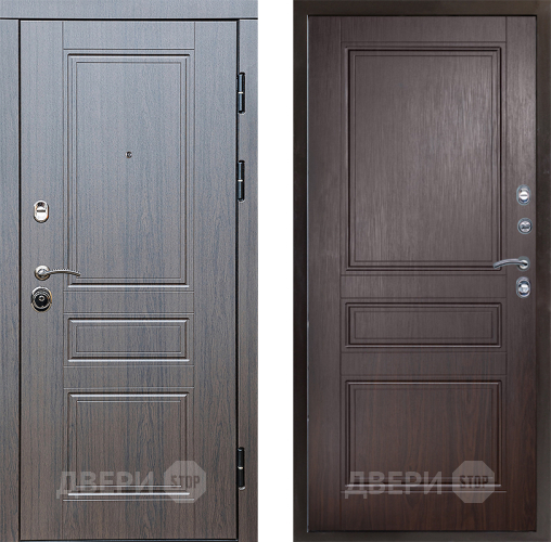 Входная металлическая Дверь Престиж Классика Венге Классика Венге