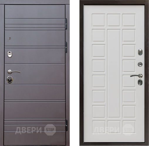 Входная металлическая Дверь Престиж Линия Браун Престиж Бежевый мат