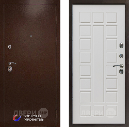 Входная металлическая Дверь Престиж Медь Престиж Бежевый мат