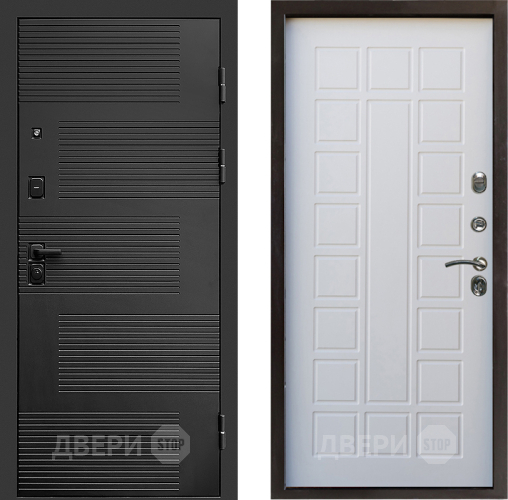 Входная металлическая Дверь Престиж Favorit Престиж Белое дерево