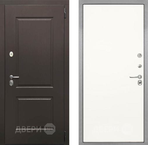 Входная металлическая Дверь Интекрон (INTECRON) Кампо Гладкая Слоновая кость