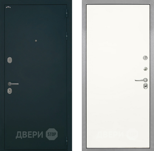 Входная металлическая Дверь Интекрон (INTECRON) Греция Гладкая Слоновая кость