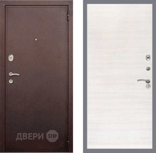 Входная металлическая Дверь Рекс (REX) 2 Медный Антик GL Акация