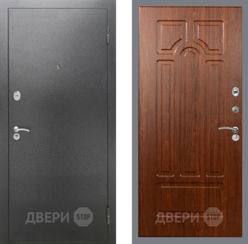 Дверь Рекс (REX) 2А Серебро Антик FL-58 Морёная берёза