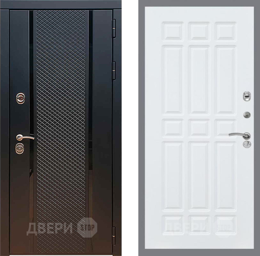 Входная металлическая Дверь Рекс (REX) 25 FL-33 Силк Сноу