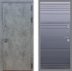 Входная металлическая Дверь Стоп БЕТОН Лайн Силк титан
