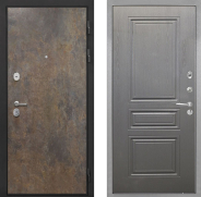 Дверь Интекрон (INTECRON) Гектор Гранж ФЛ-243 Графит вуд дуб 960х2050 мм