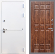 Дверь Рекс (REX) 27 FL-33 орех тисненый 960х2050 мм